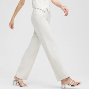 Black Label™ Pleated Trousers Fresh Cream